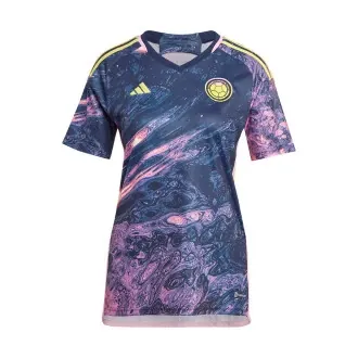 T-Shirt Women Colombia Away Jersey Women&rsquo;s World Cup 2023 Multicolour