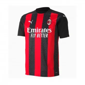 Camiseta AC Milan Primera Equipación 2020-2021 Tango Red -Black