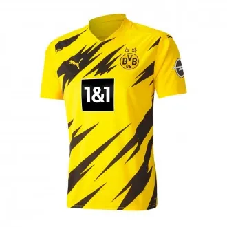 Camiseta BVB Borussia Dortmund Primera Equipación 2020-2021 Cyber Yellow-Black