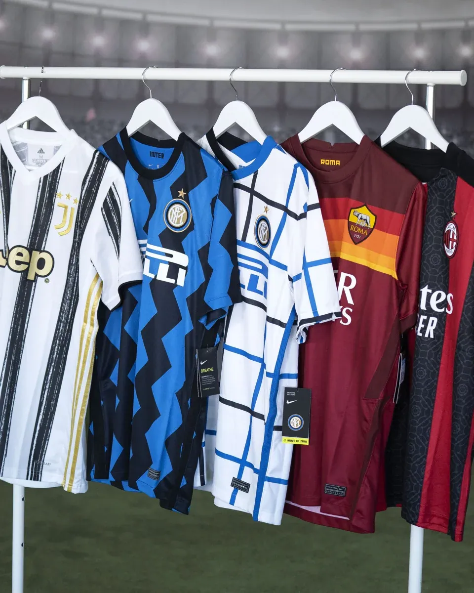 The best Serie A jerseys