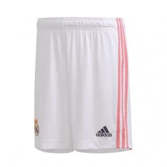 Pantalón corto Real Madrid CF Primera Equipación 2020-2021 White