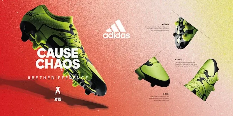 The history of adidas X