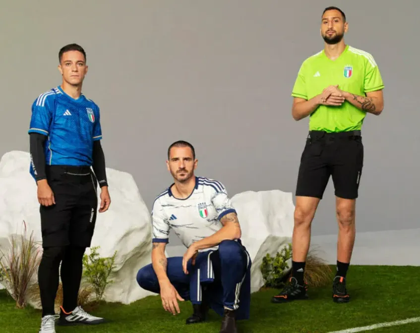The most beautiful Italian national team jerseys