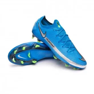 Football Boots Phantom GT Elite FG Photo Blue-Metallic Silver-Rage Green-Black