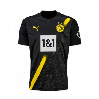 Camiseta BVB Borussia Dortmund Segunda Equipación 2020-2021 Black