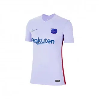 T-Shirt Women FC Barcelona Stadium Away Jersey 2021-2022 Purple Pulse