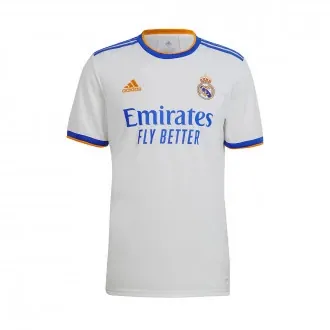 T-Shirt Real Madrid Home Kit Jersey 2021-2022 White