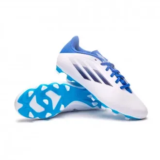 Football Boots X Speedflow .4 FxG White-Legind-Skyrus