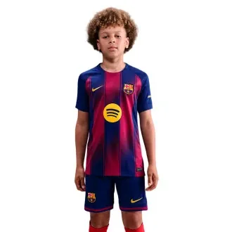 Jersey Kids Fc Barcelona 2025-2026 Home Deep Royal Blue