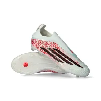 Football Boots Kids F50 Elite LL FG Lamine Yamal White-Core-Black-Lucid red