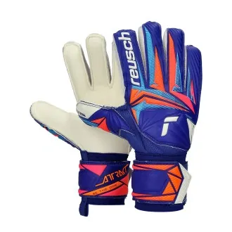 Gloves Kids Attrakt Advance sharp blue-white-shocking orange