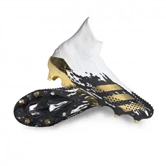 Football Boots Predator Mutator 20+ SG White-Metallic gold-Black