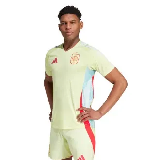Jersey Spain Euro 2024 Authentic Away Pulse Yellow-Halo Mint