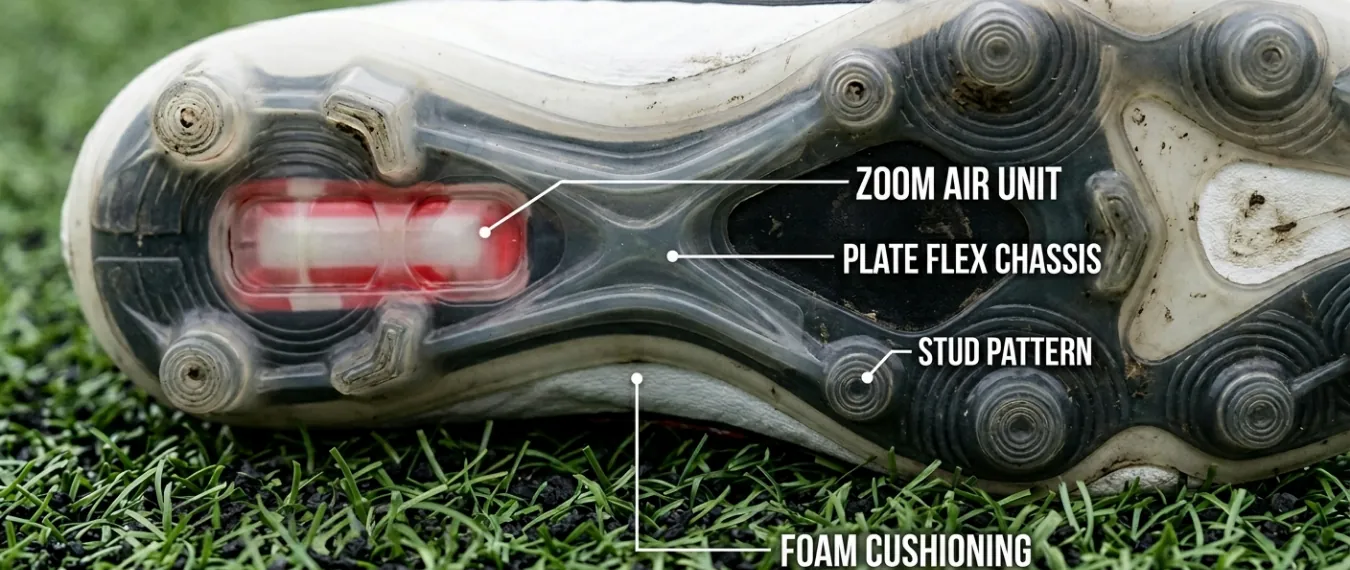 technology in artificial grass cleats