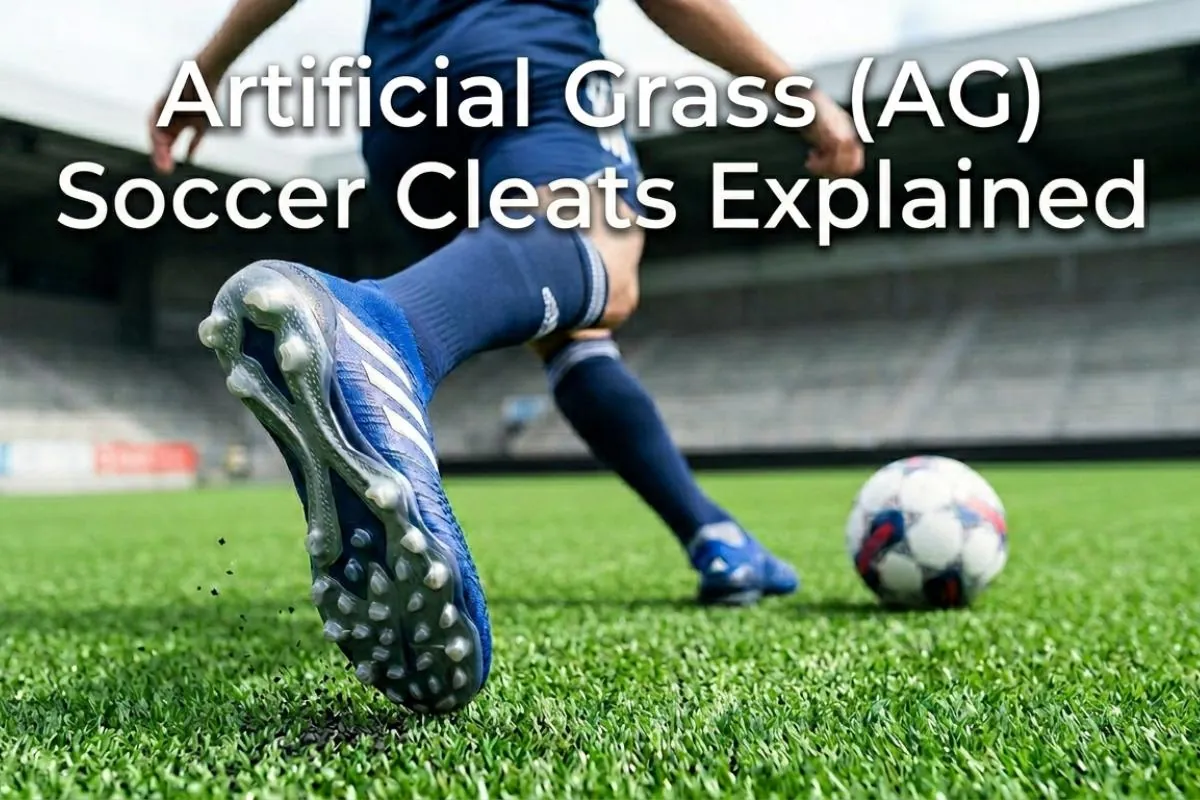 Artificial Grass (AG) Soccer Cleats Explained