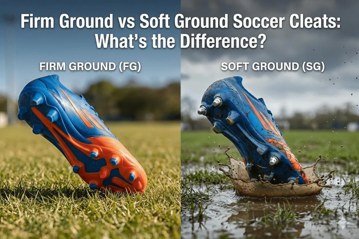 Firm Ground vs Soft Ground Soccer Cleats: What’s Different?