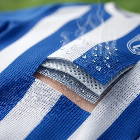 high-quality training soccer jersey, soccer jersey moisture-wicking technology