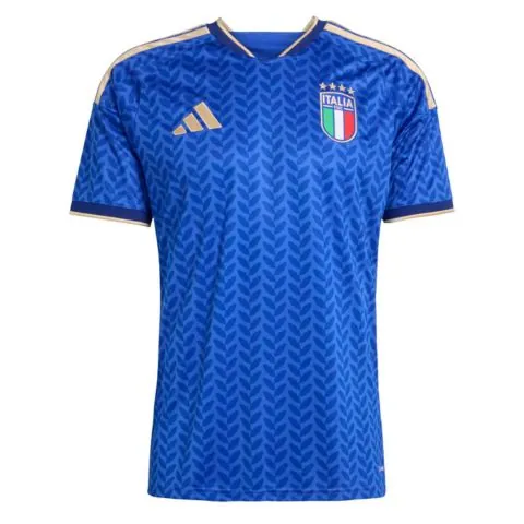 Italy 2026 national team jersey blue stripes tricolori