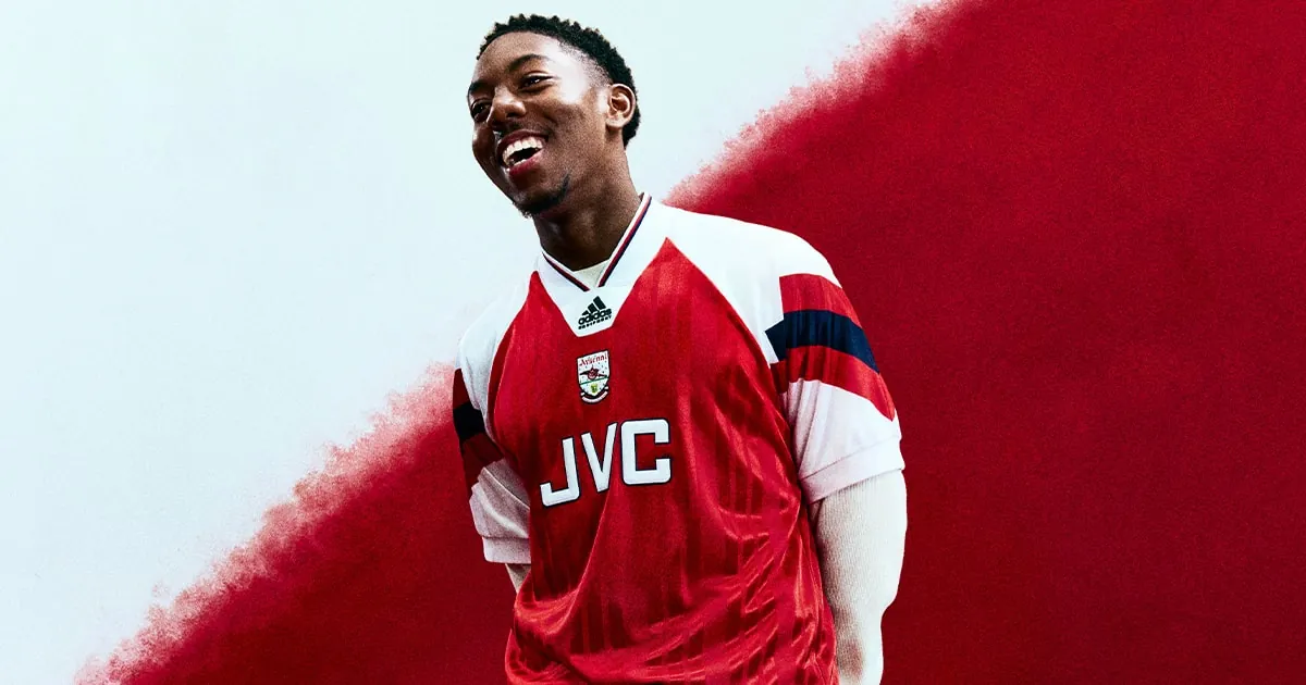 Adidas Bring Back Iconic Arsenal 92-94 Home Shirt