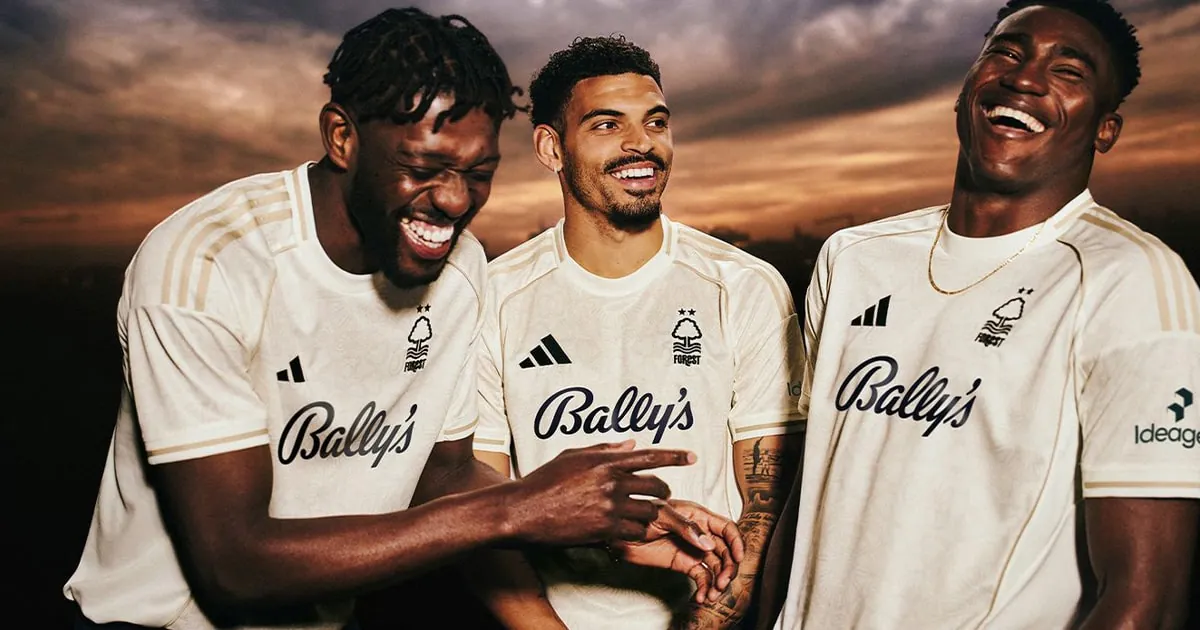 adidas & Nottingham Forest Present Clean Away Kit For 2025/26