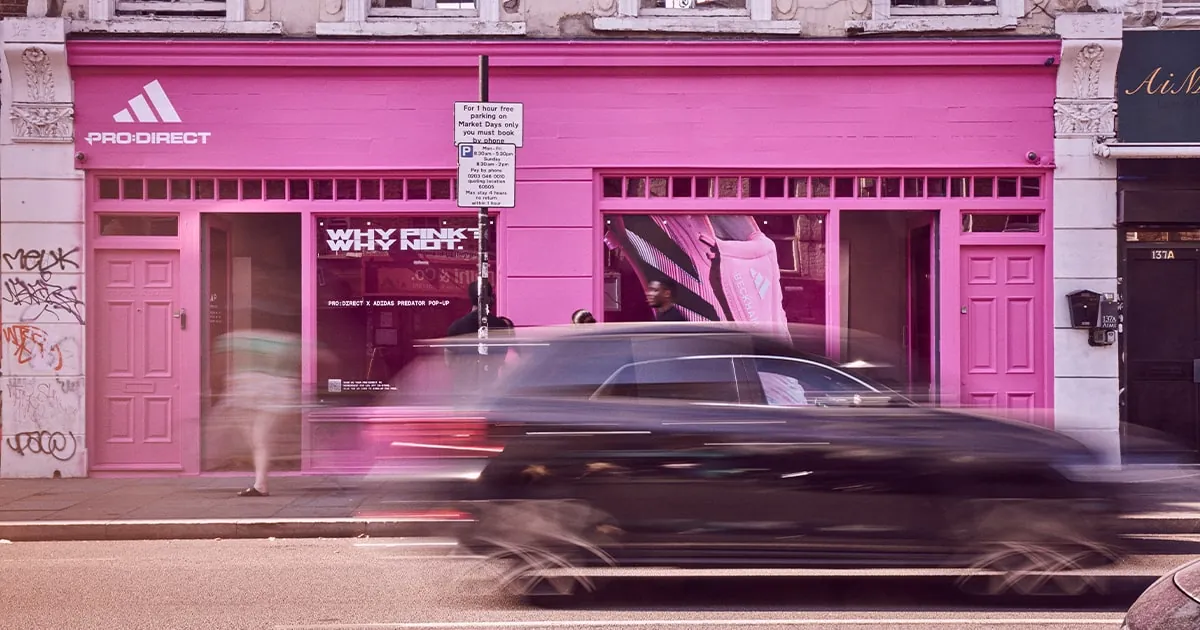 adidas & Pro:Direct Paint Shoreditch Pink With David Beckham Predator