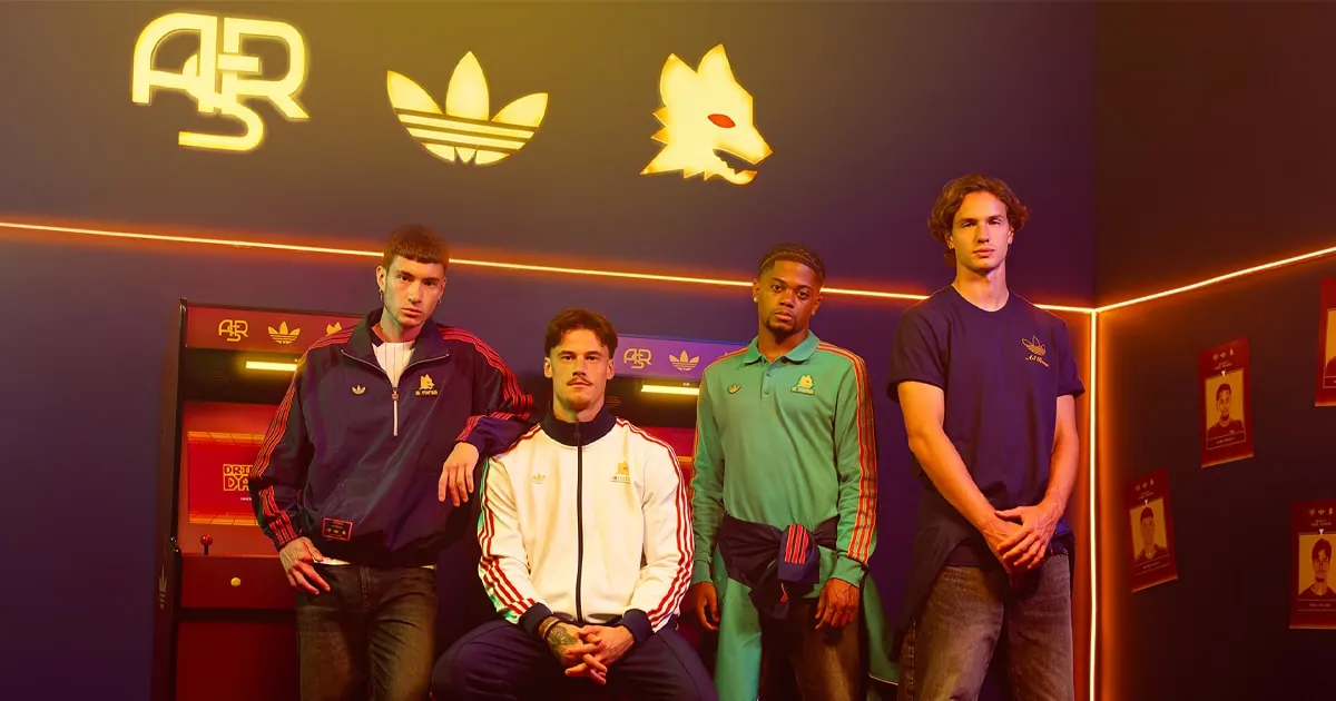 AS Roma & adidas Reveal A Refreshed Terrace Icons Collection For 25/26