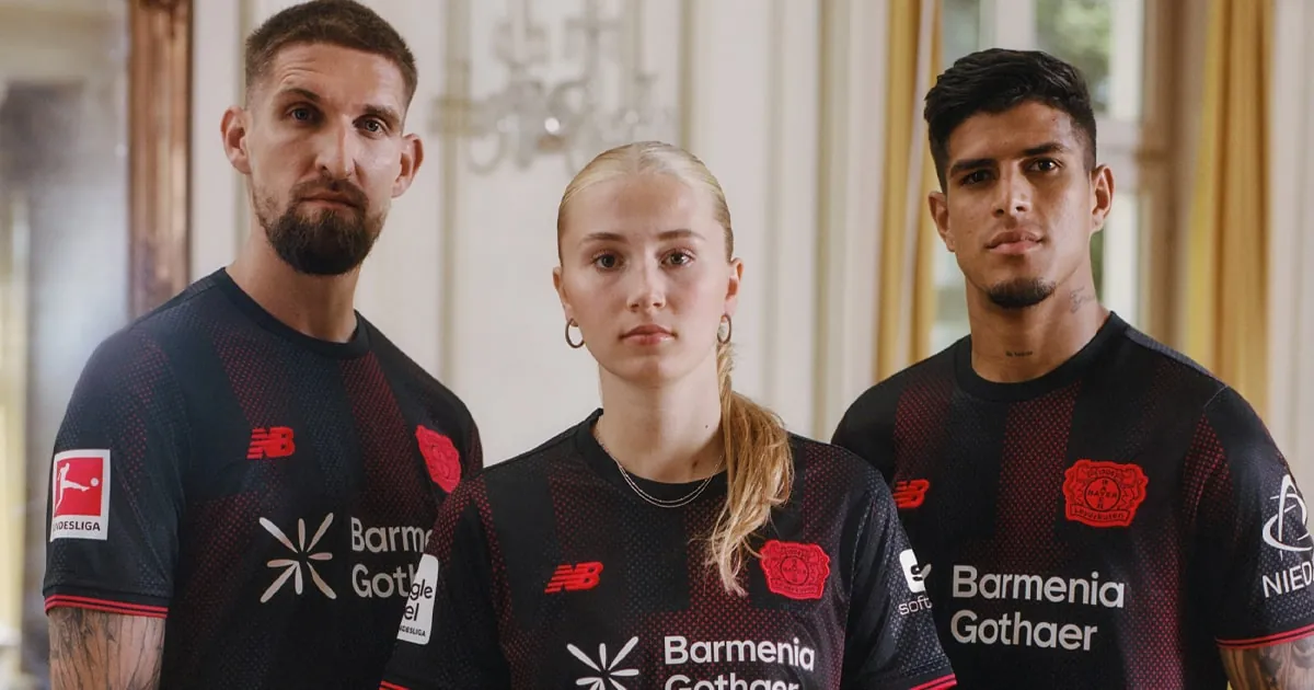 Bayer Leverkusen x New Balance: A Bold New Era Begins With 25/26 Home Shirt
