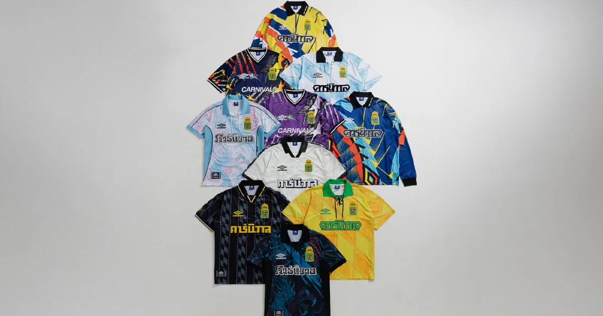 Carnival Celebrate Their 15th Anniversary With Fresh Umbro Collab
