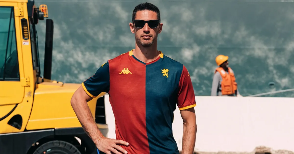 Genoa CFC Unveil Daring New Home Shirt for 25/26 With Kappa