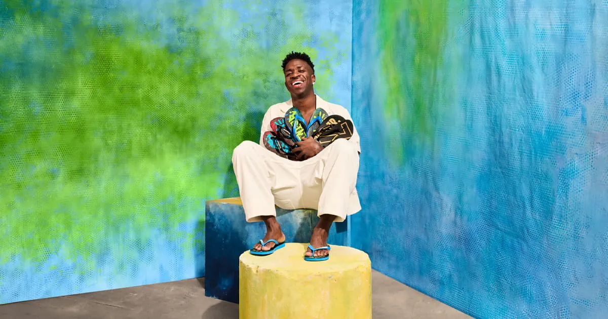Havaianas and Vini Jr. Bring Brazilian Flair Centre Stage