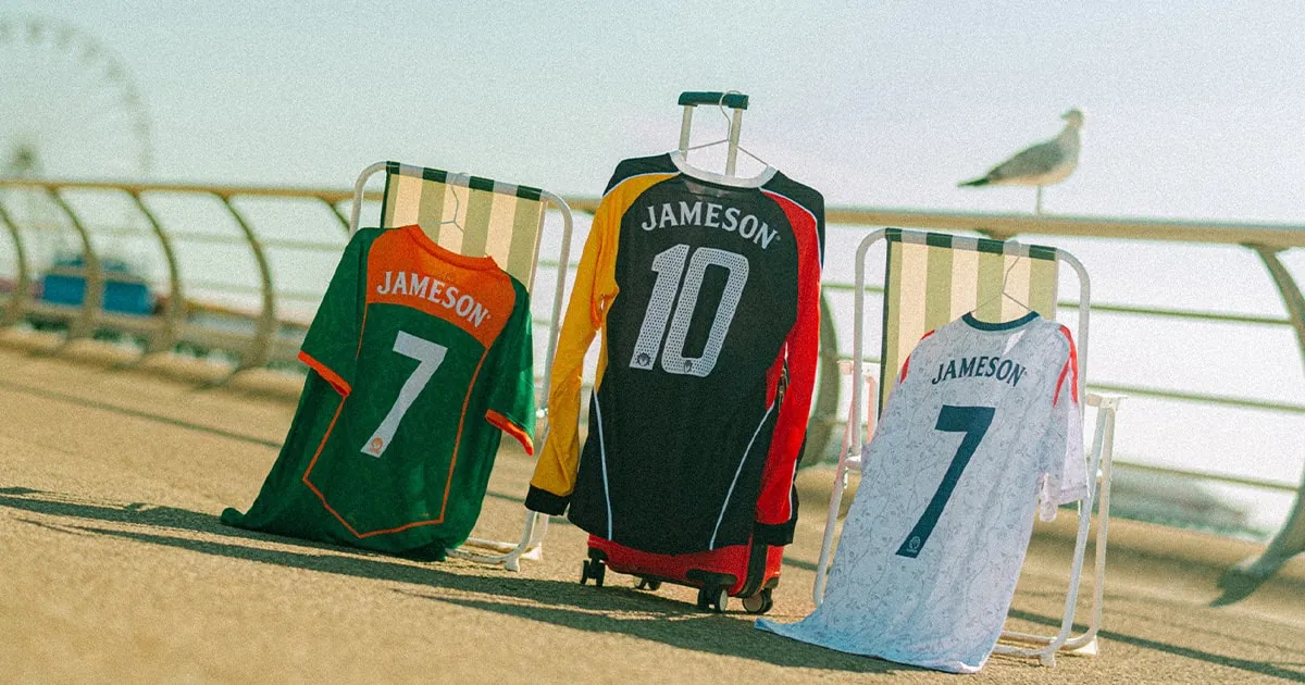 Jameson Irish Whiskey x Lovers FC x The Goalposts League: A Three-Shirt Summer Collection