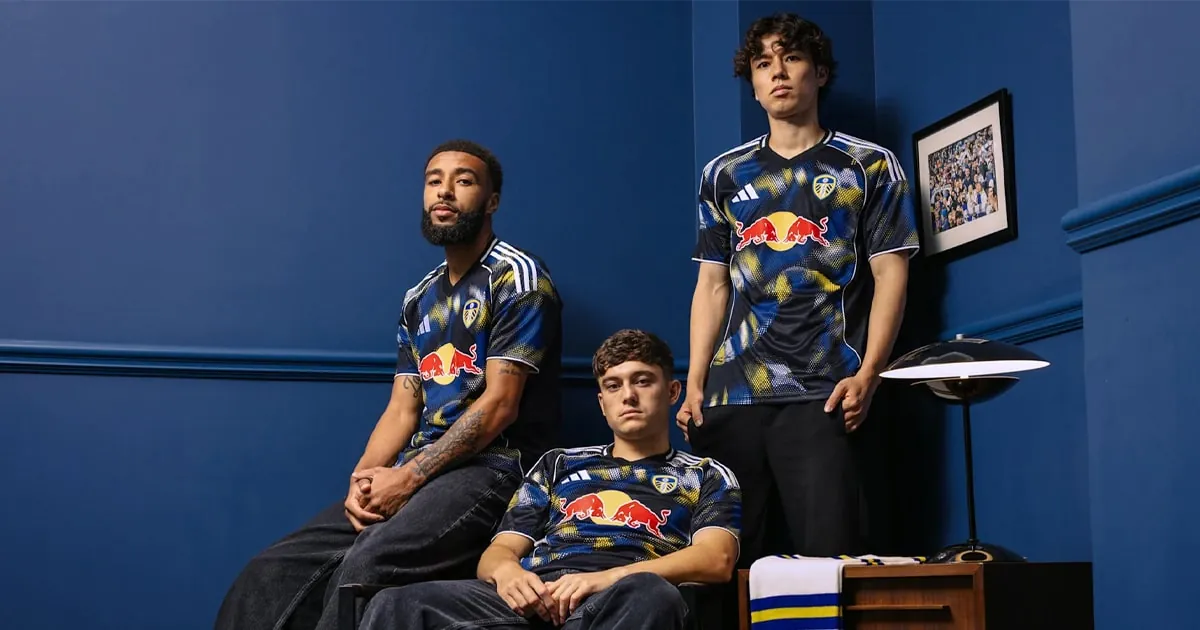 Leeds United Drop Spirited 25/26 Third Shirt With adidas
