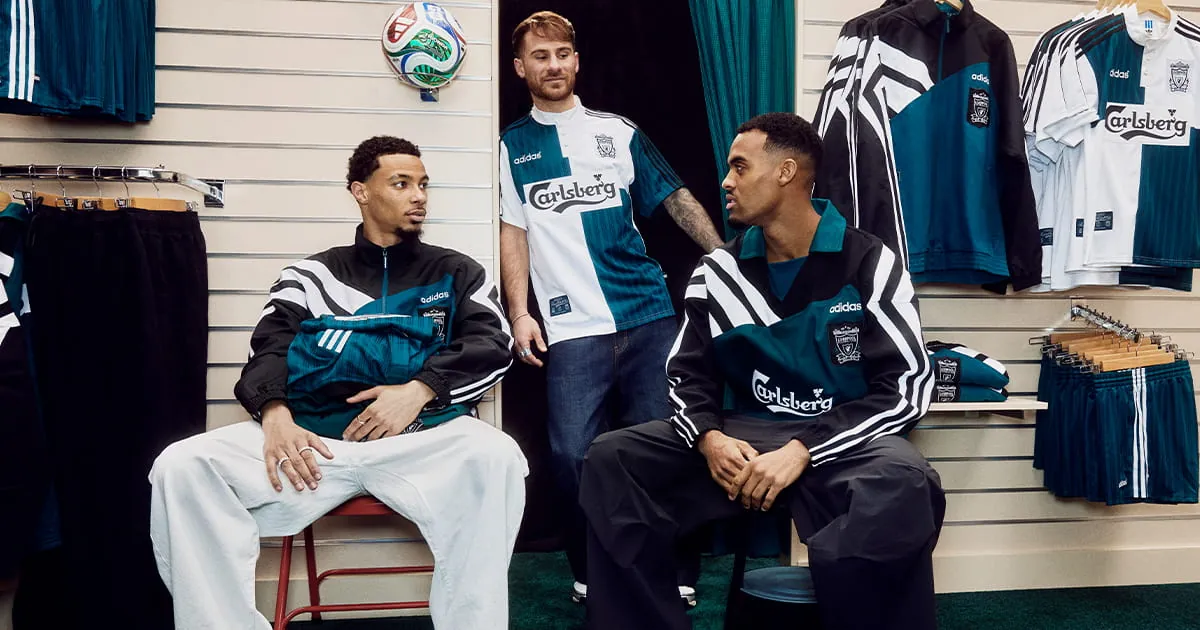 Liverpool & adidas Turn the Clock Back to 1995 for Latest Bringback Collection