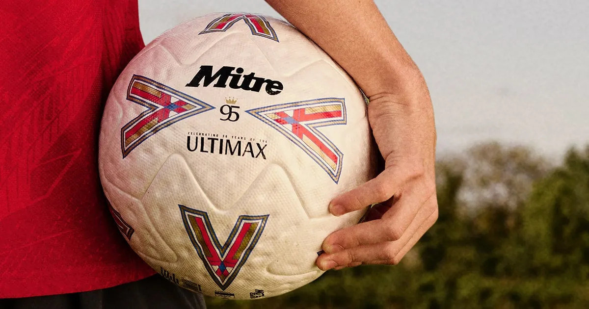 Mitre Unveil Special Edition Anniversary Ultimax Ball