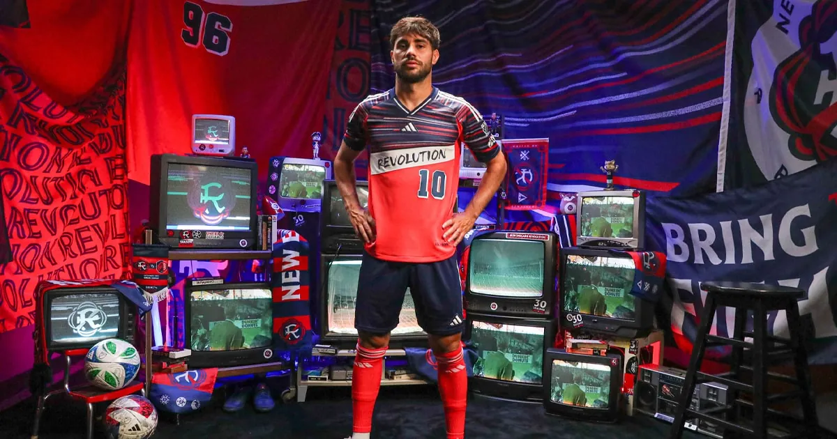 New England Revolution Unveil “The ‘96” Third Kit As Part Of adidas x MLS Archive Collection