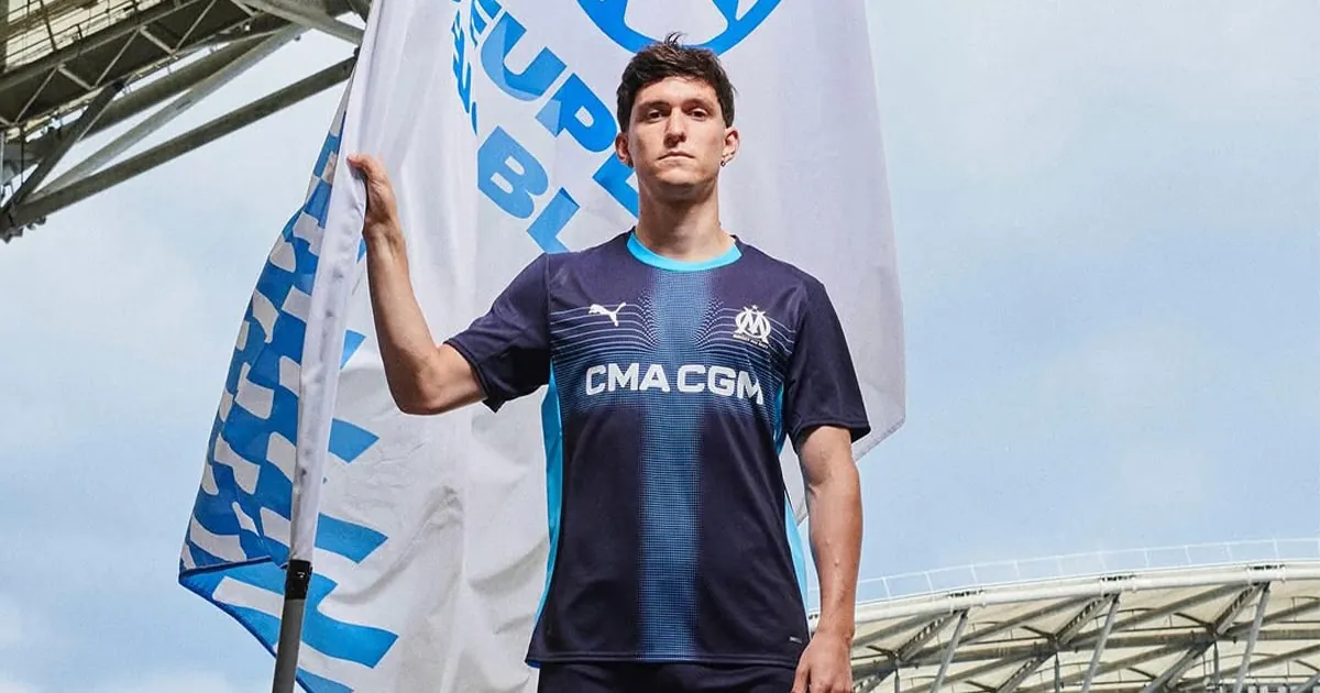 Olympique Marseille Present 25/26 PUMA Away Jersey
