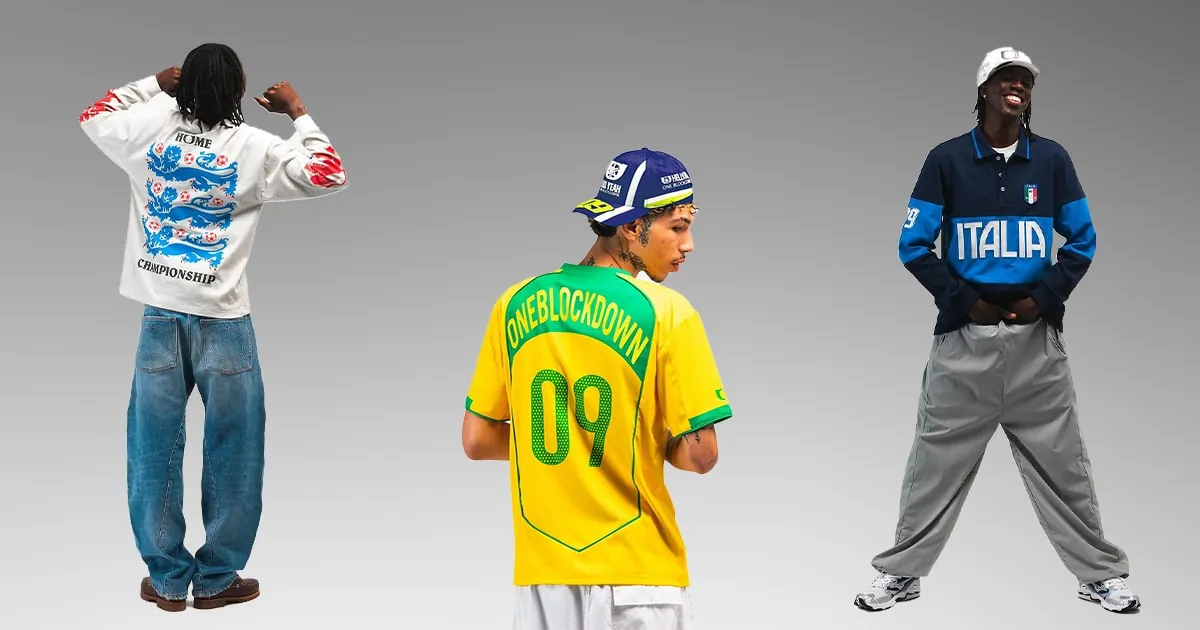 One Block Down are Dropping a Football-Inspired Spring Summer 25 Collection