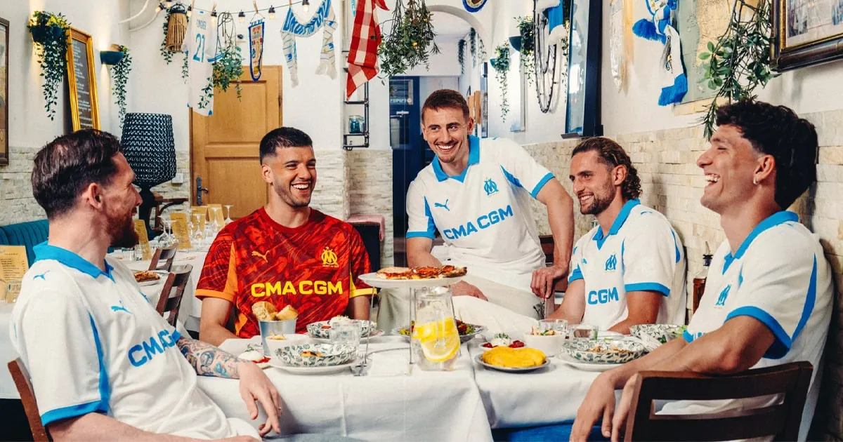 PUMA & Olympique Marseille Serve Up A Slice Of Soul With 25/26 Home Shirt