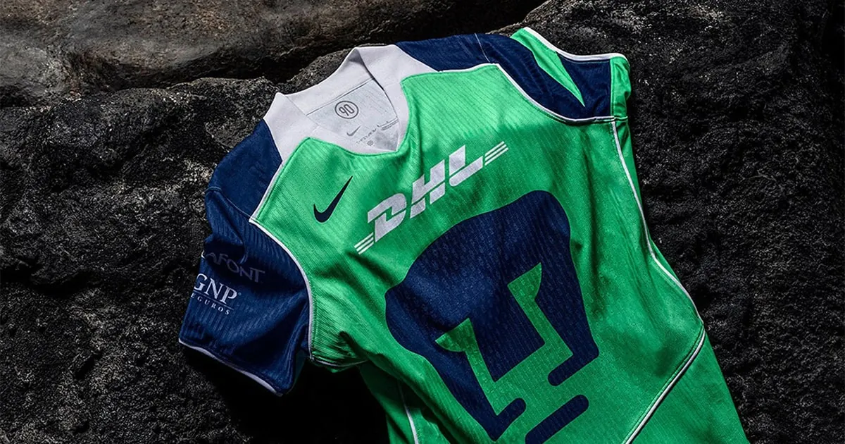 Pumas UNAM & Nike Drop 25/26 Third Shirt With Total 90 Swagger