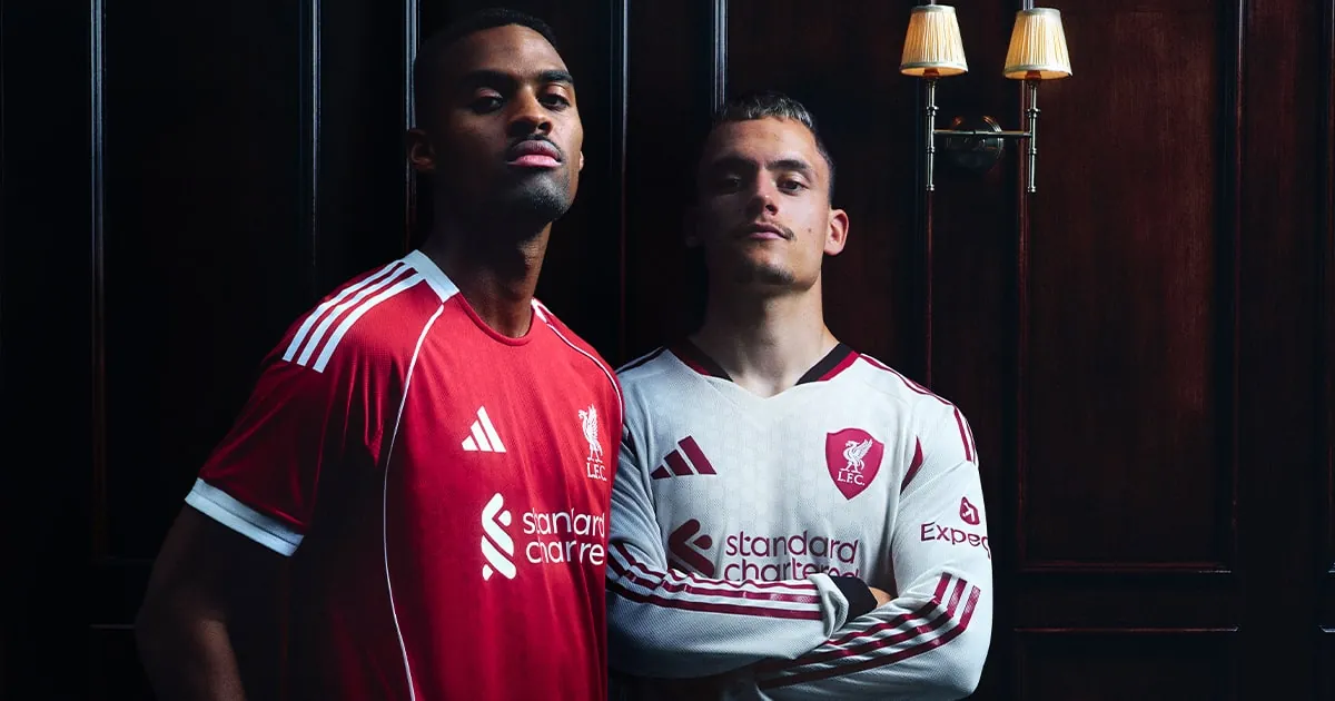 Return Of The Stripes: Liverpool x adidas Drop 25/26 Home & Away Kits