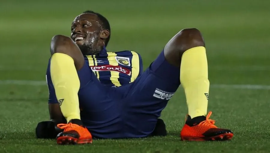 Fastest Man In The World Makes His Soccer Debut!
