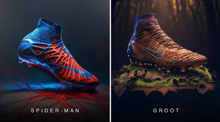 “What If” Nike Made Marvel Soccer Cleats